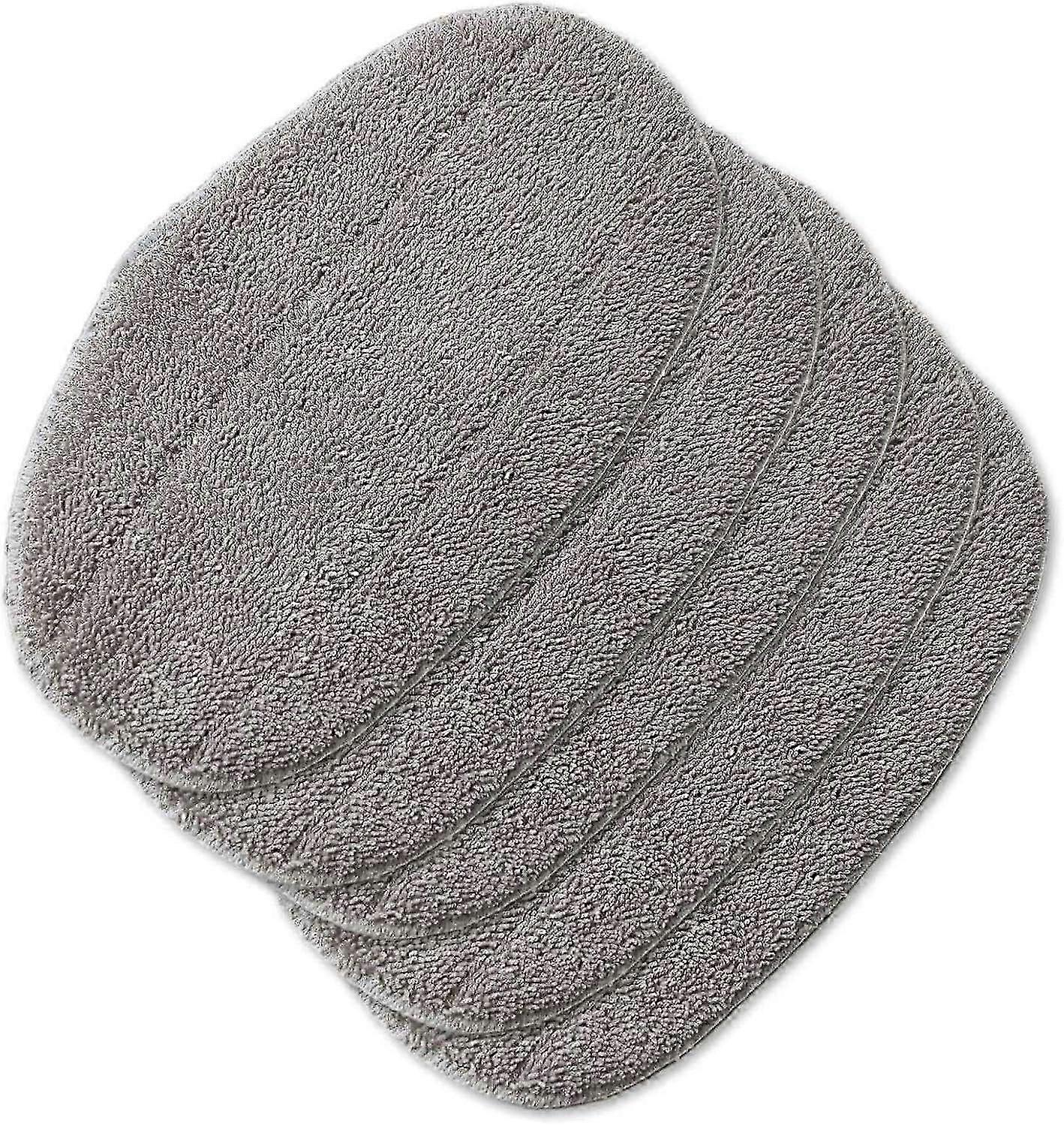 5-Pack Microfiber Replacement Covers for Steam Mops - High Absorbency Cleaning Pads for Efficient Floor Care