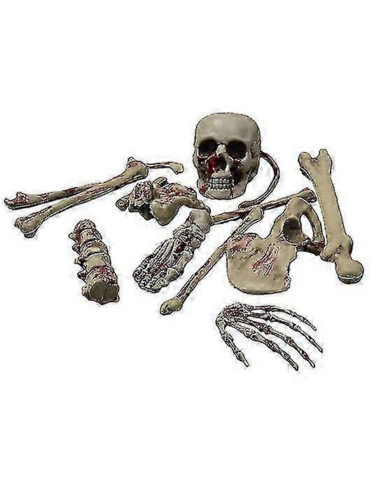 For Halloween bloody skeleton decoration