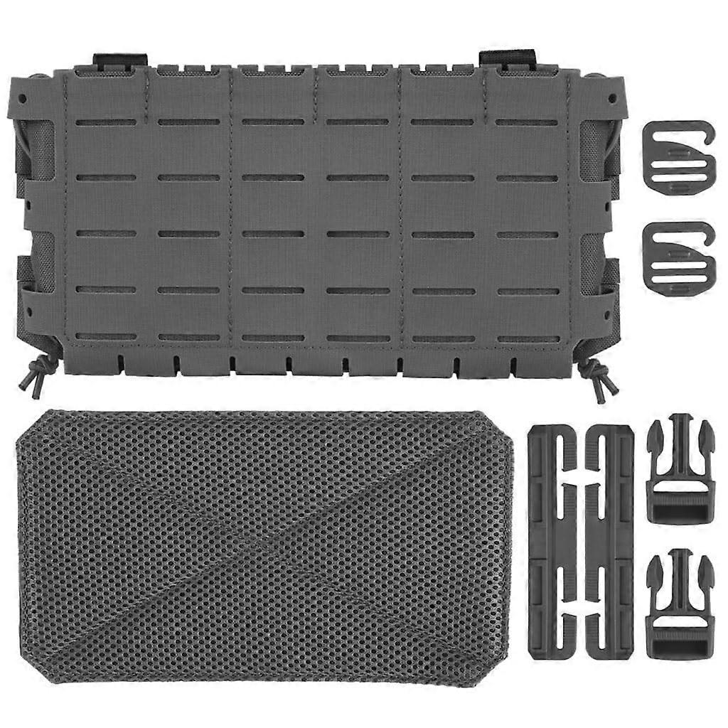 MOLLE Placard Mag Pouch Hook And Loop, Universal Compatibility Tactical Gear 556 Magazine Placard Front Flap Hanging Panel WG