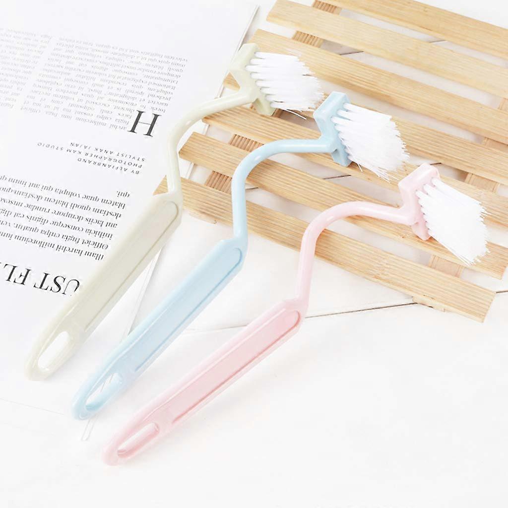 Toilet Brush for Rim Cleaning, Curved Flush Brush for Bathroom, Durable and Ergonomic Design, Easy to Use