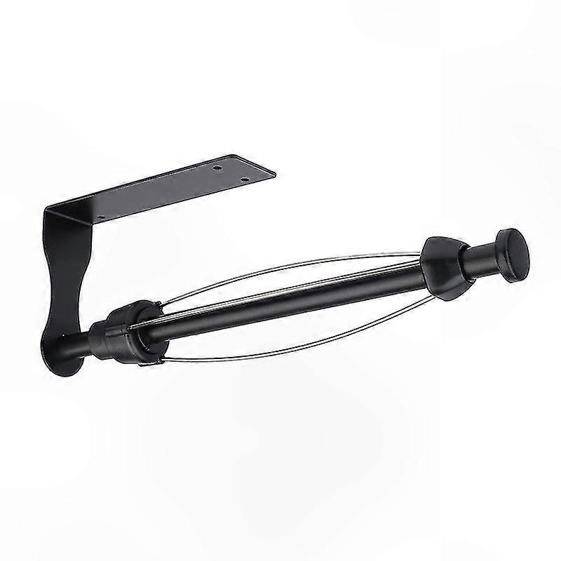 Kitchen Door Roller with Black Damper and Two Hooks for Wall Mount