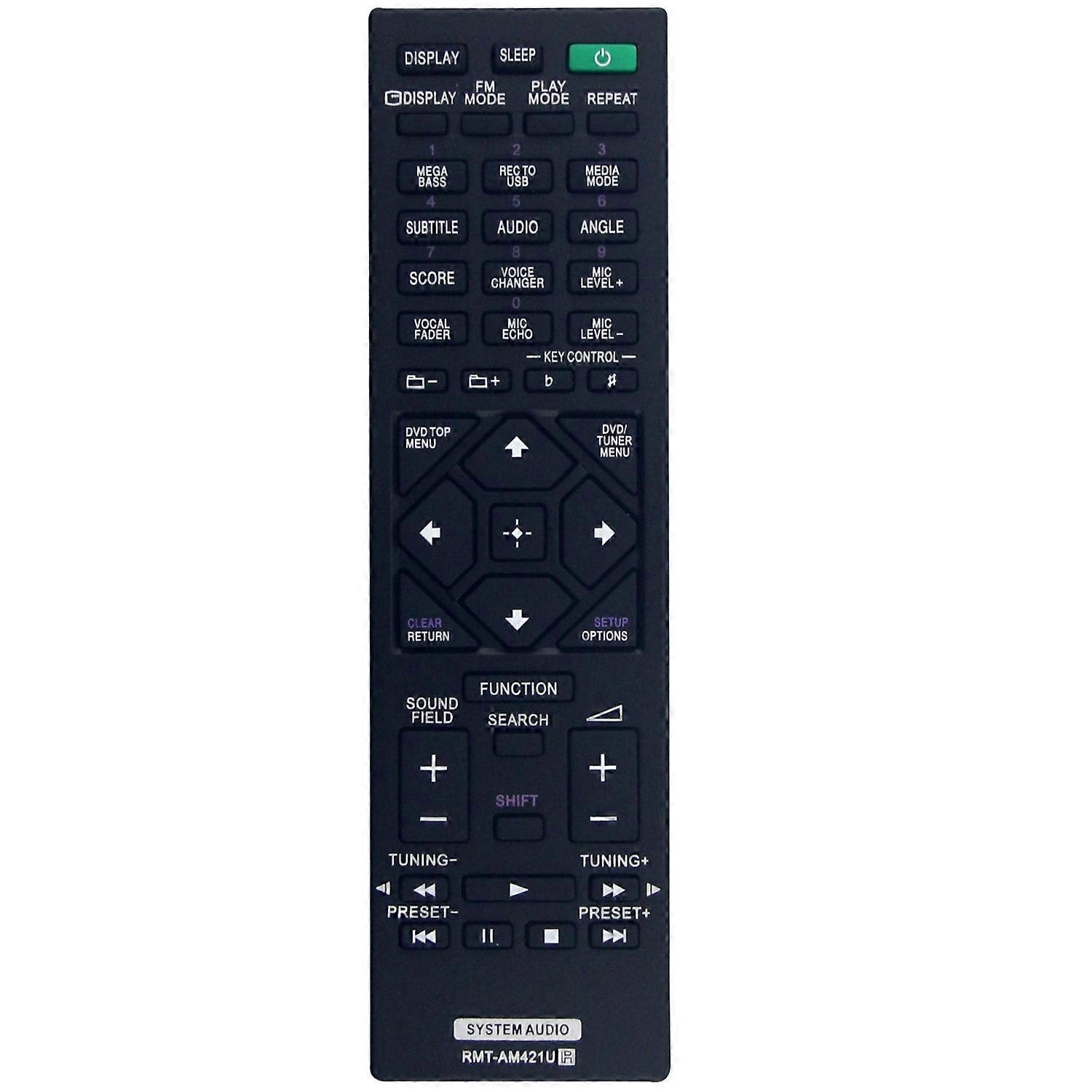 RMT-AM421U For Sony Home Audio System Infrared Remote Control Replacement Handheld Controller