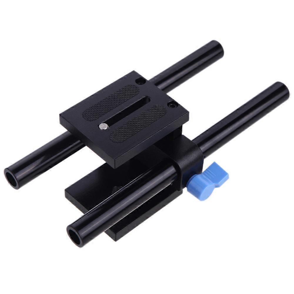 Rail System 15mm Rod Rig Grundplatte Mount for DSLR Follow Focus Rig 5D2 5D3