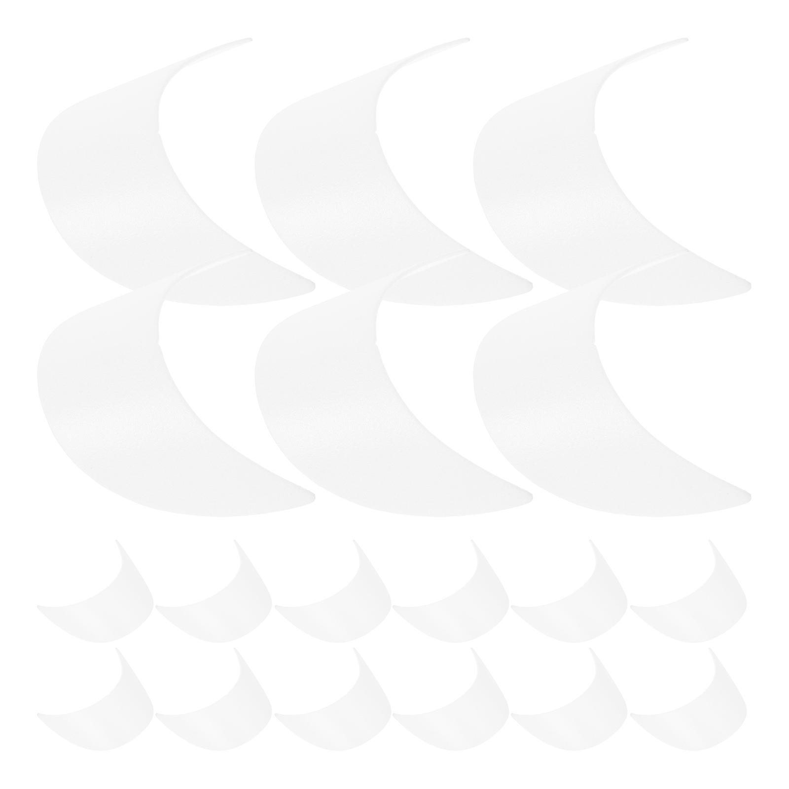 Children's Plastic Hat Brim Accessories for DIY 20Pcs Baseball Cap Inserts