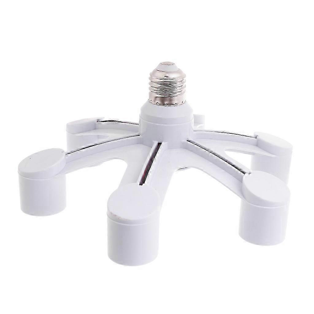 E27 To E27 Lamp Base Lamp Holder Converter 1 to 2/3/4/5/6/7 Splitter E27-E27
