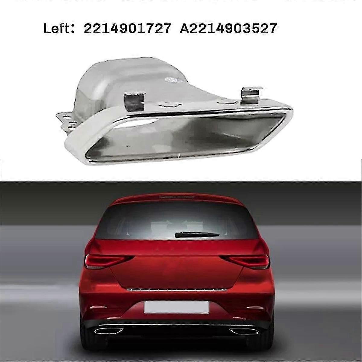 Rear Exhaust Pipe Tail Pipe Trim Cover for R CLASS / S CLASS / ML Models