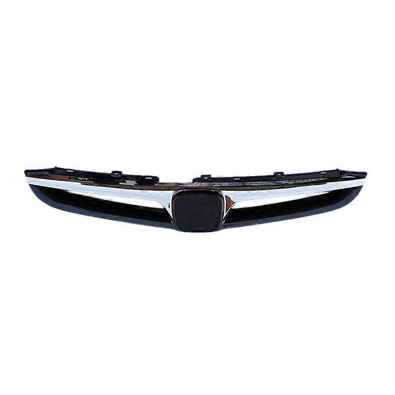 Car Front Bumper Upper Grille with Chrome Trim Fits for Accord 4DR Seden 2006 2007 71121-SDA-A10ZA