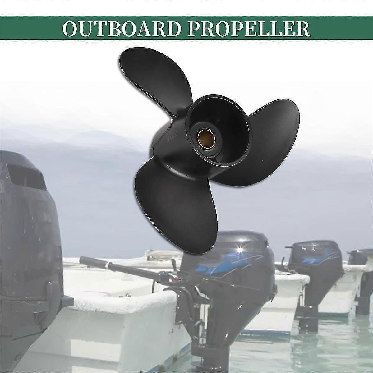 aluminum propeller 7.8x8 Mercury 4-6hp outboard
