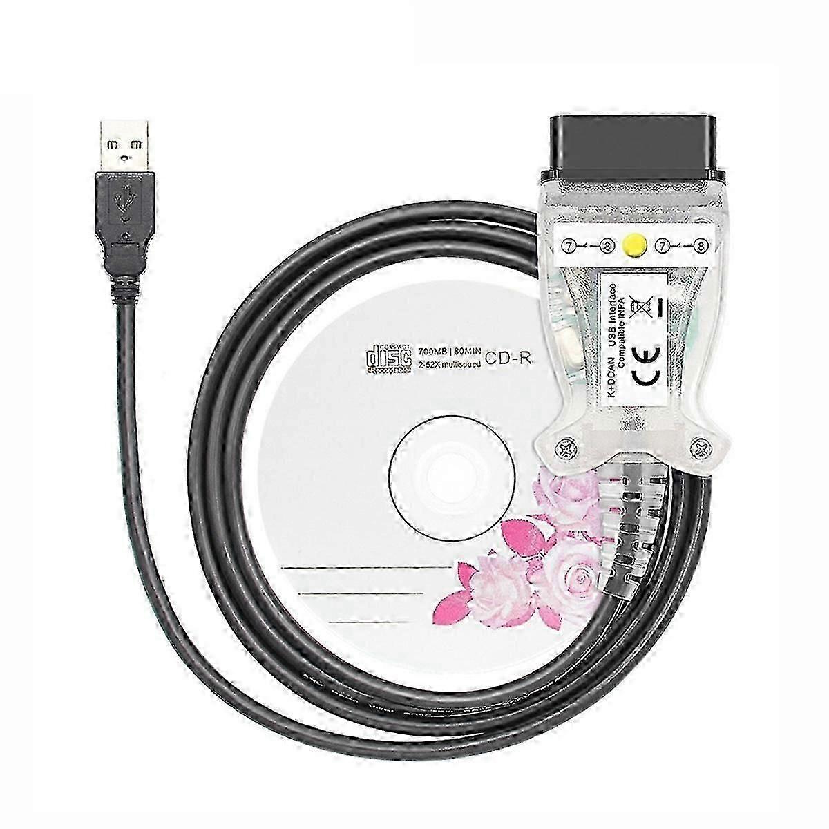 OBD2 diagnostic tool for BMW with INPA K+DCAN chip