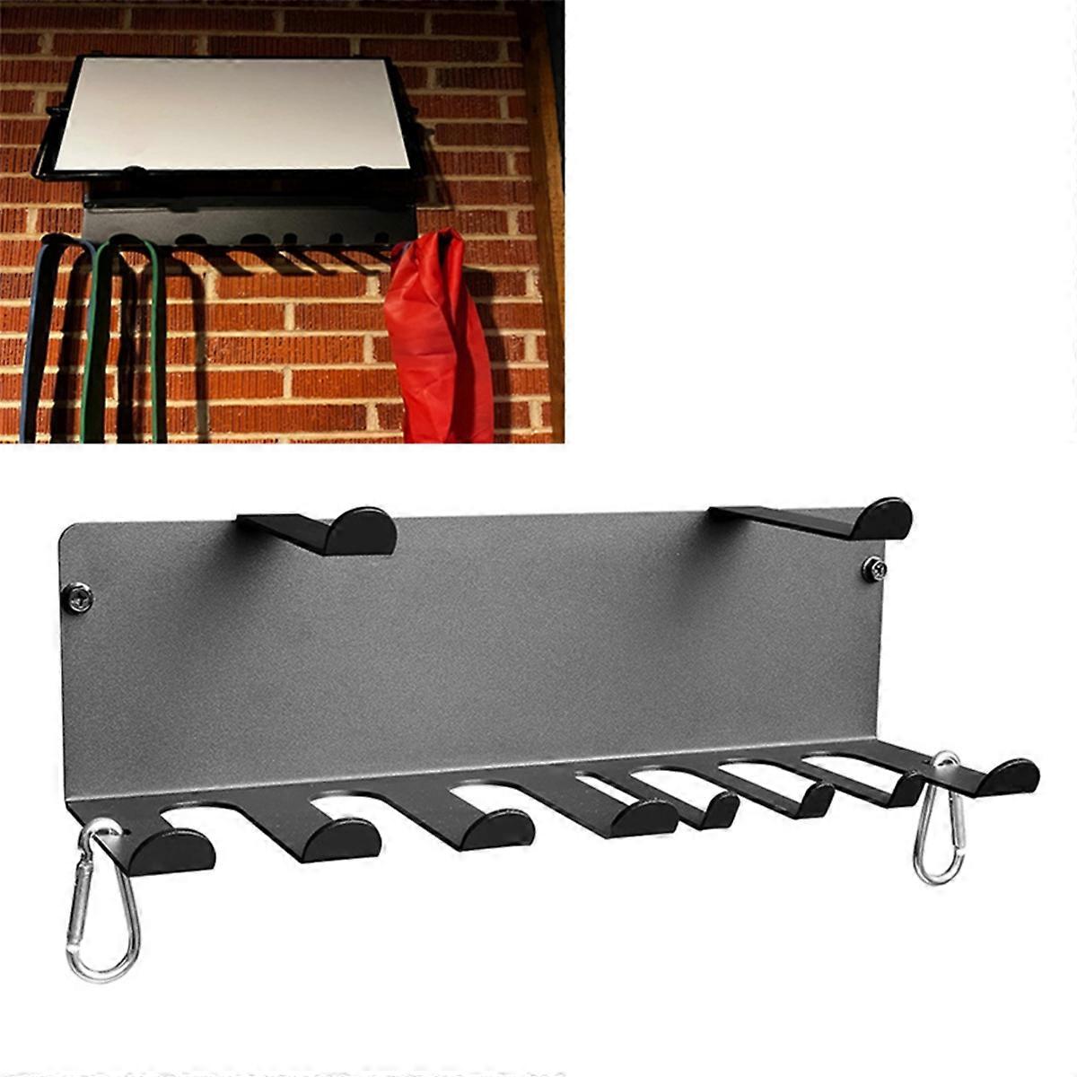 Multi-Purpose Gym Equipment Storage Rack Resistance Bands Storage Hanger Barbell Rack Heavy Duty Gym Rack for Exercise