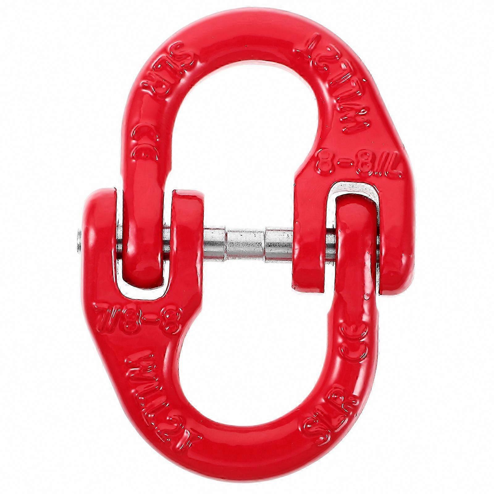 2T Load Steel Tow Hitch Connector with Safety Chain Attachment
