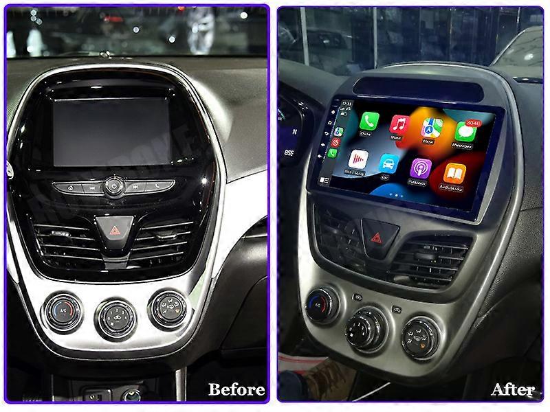 Car Multimedia Player For Chevrolet Spark Beat 2015 - 2018 CarPlay Android Auto Stereo Radio GPS Navigation Autoradio Bluetooth 2Din Video