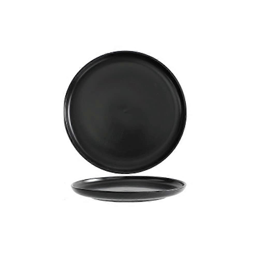 Dinner Plates Ceramic 1Piece Black Model B Assorted Sizes For All Meals Hospitality Buffet