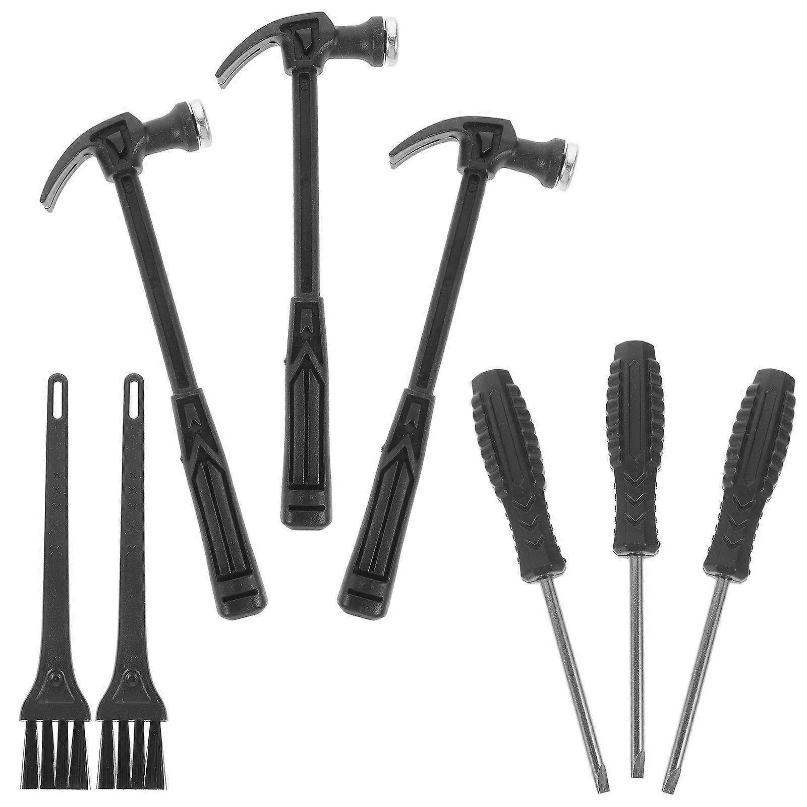 Kids Plastic Hammer Digging Tool Toys for Excavation 15Sets Kit