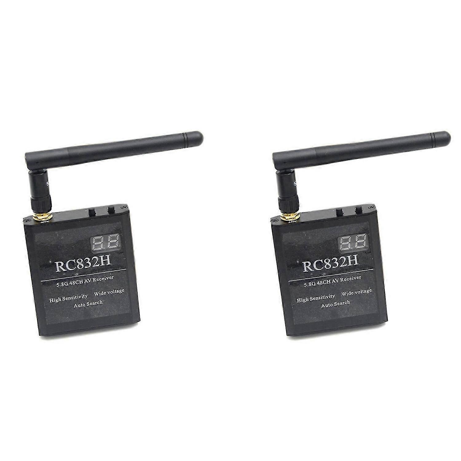 RC832H 5.8G 48CH Video Receiver 12V for TS832/5823/5828 RC Airplane