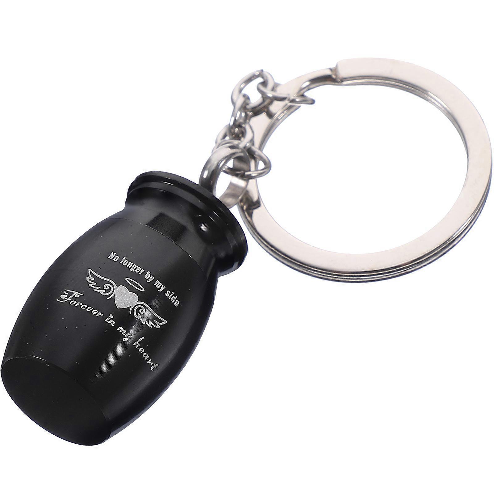 Dog Ashes Cremation Key Chain for Pet Ashes Jewelry 3Pcs Hanging Ornament