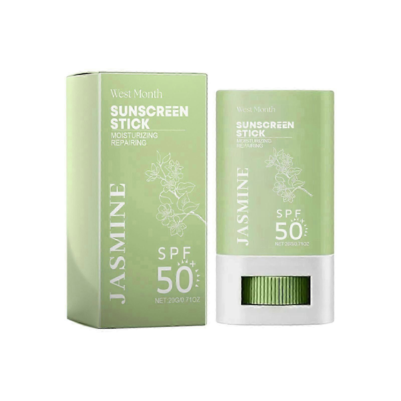 Jasmine Sunscreen Stick - Moisturizing UV Protection, Non-Greasy, 20g
