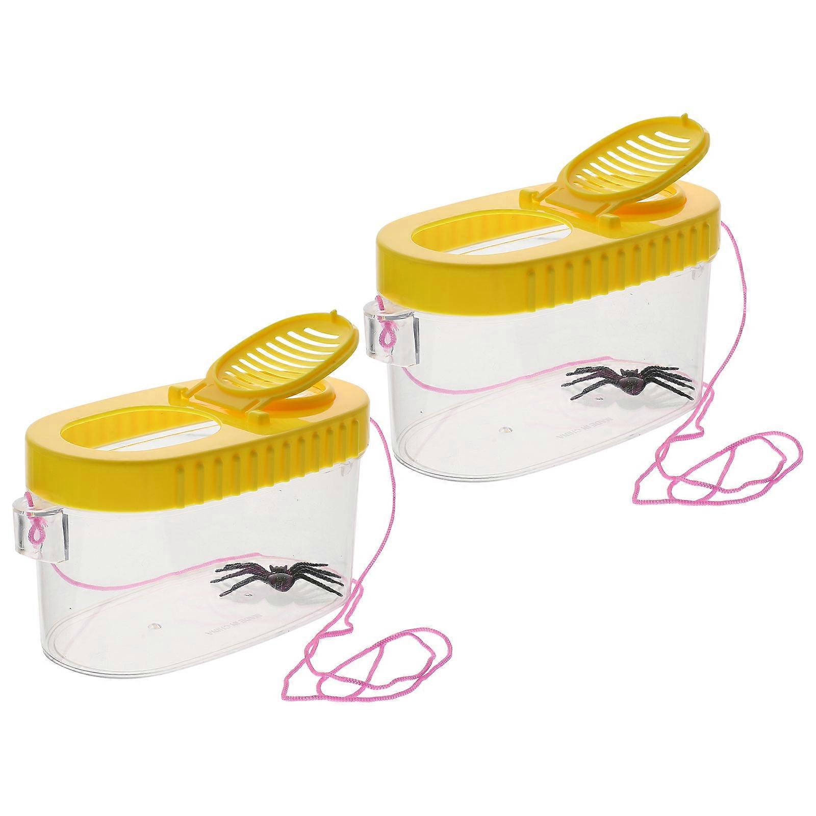 Magnifying Critter Boxes for Observing 4Pcs Household Insect Containers