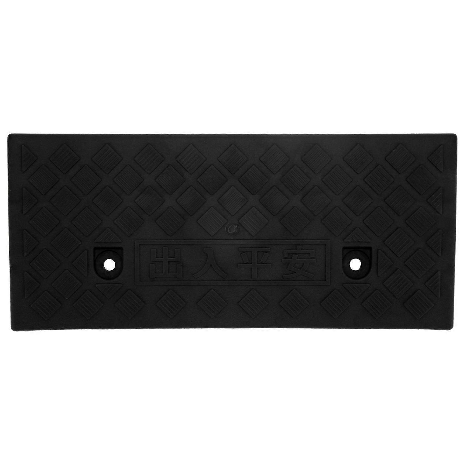 5cm Thickness Plastic Curb Ramp Portable Threshold Ramp for Car Vehicle Driveway Loading Dock SuppliesBlack
