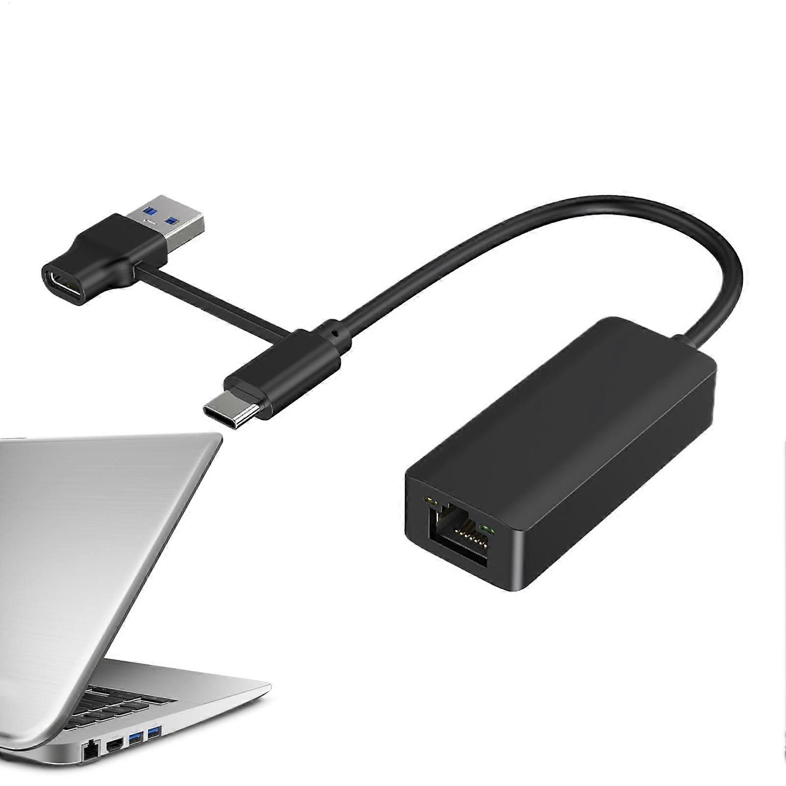 Gigabit Network Card For PC External Desktop PC Web Adapter USB 3.0 Wired Ethernet Card No Driver Required