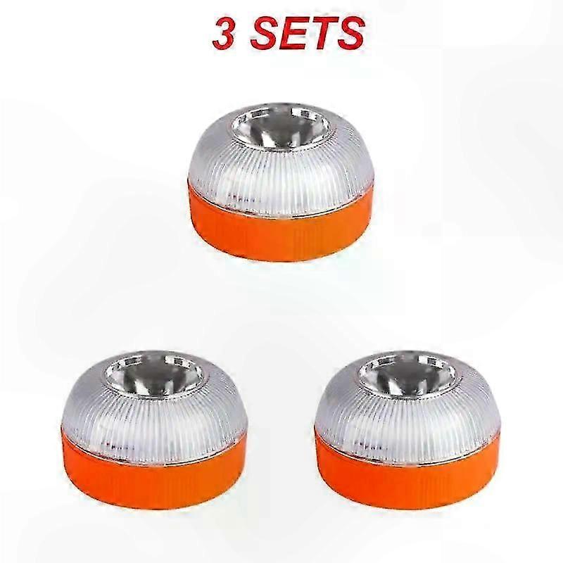 Magnetic Rechargeable Beacon Light for Vehicles - V16 Certified Emergency Warning Device