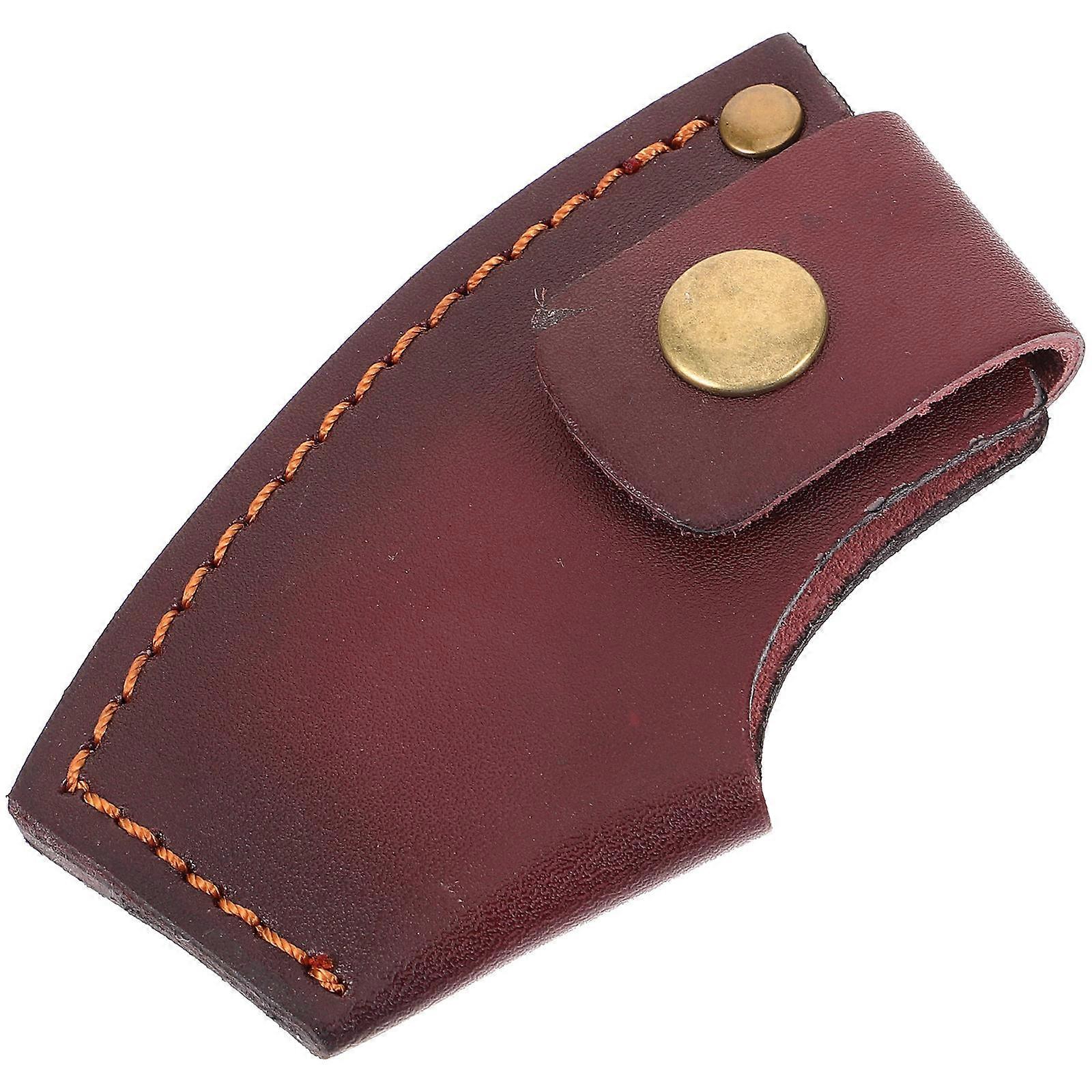 Light Brown Sheath for Protection Use 5Pcs Cover