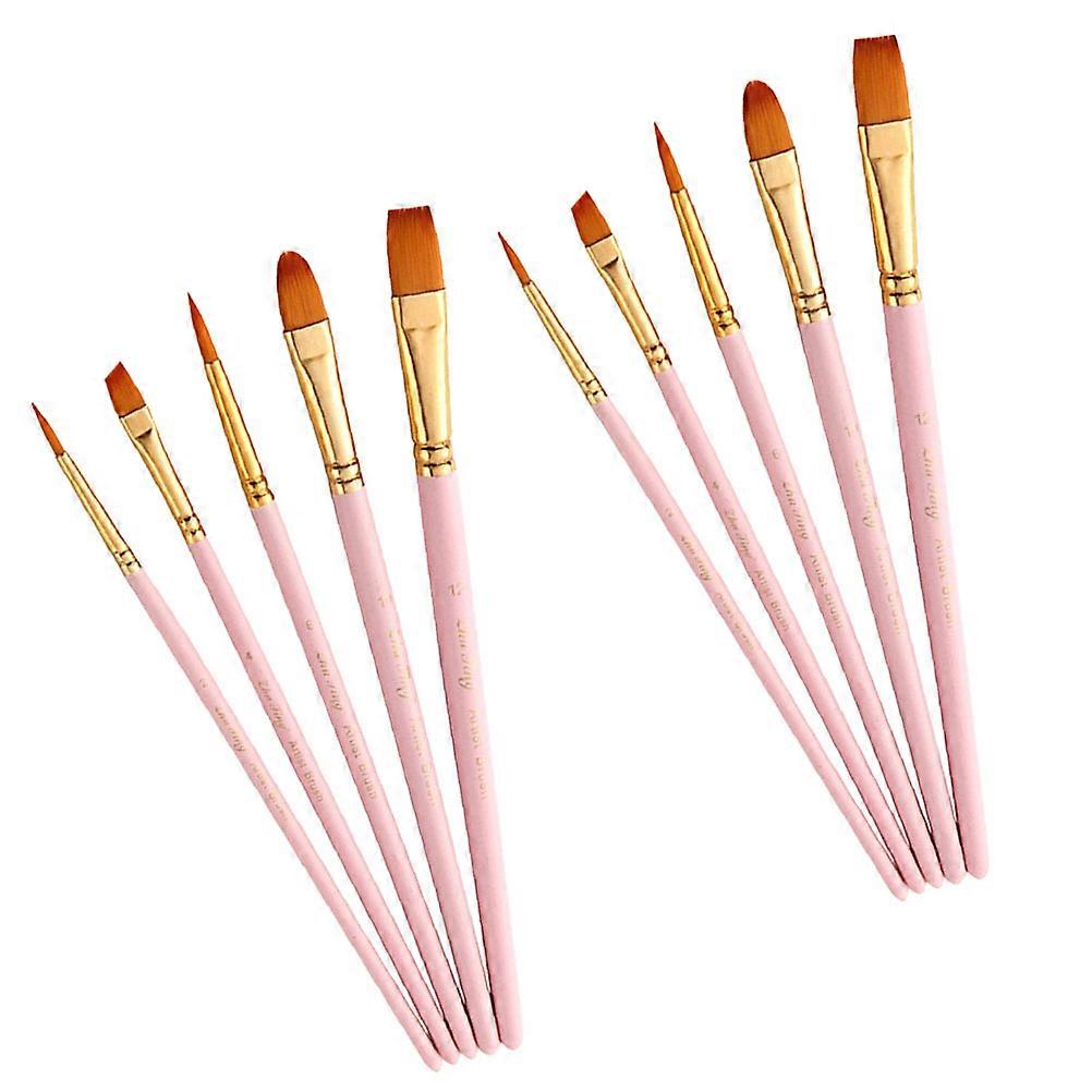 Painting Brush Wooden Handle for Oil Painting Use 20Pcs Set
