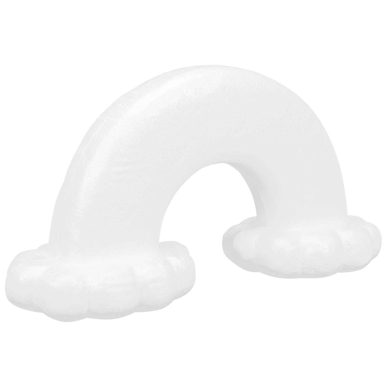 DIY Rainbow Bridge Model for Decoration Use 1Pcs White Foam Party Prop