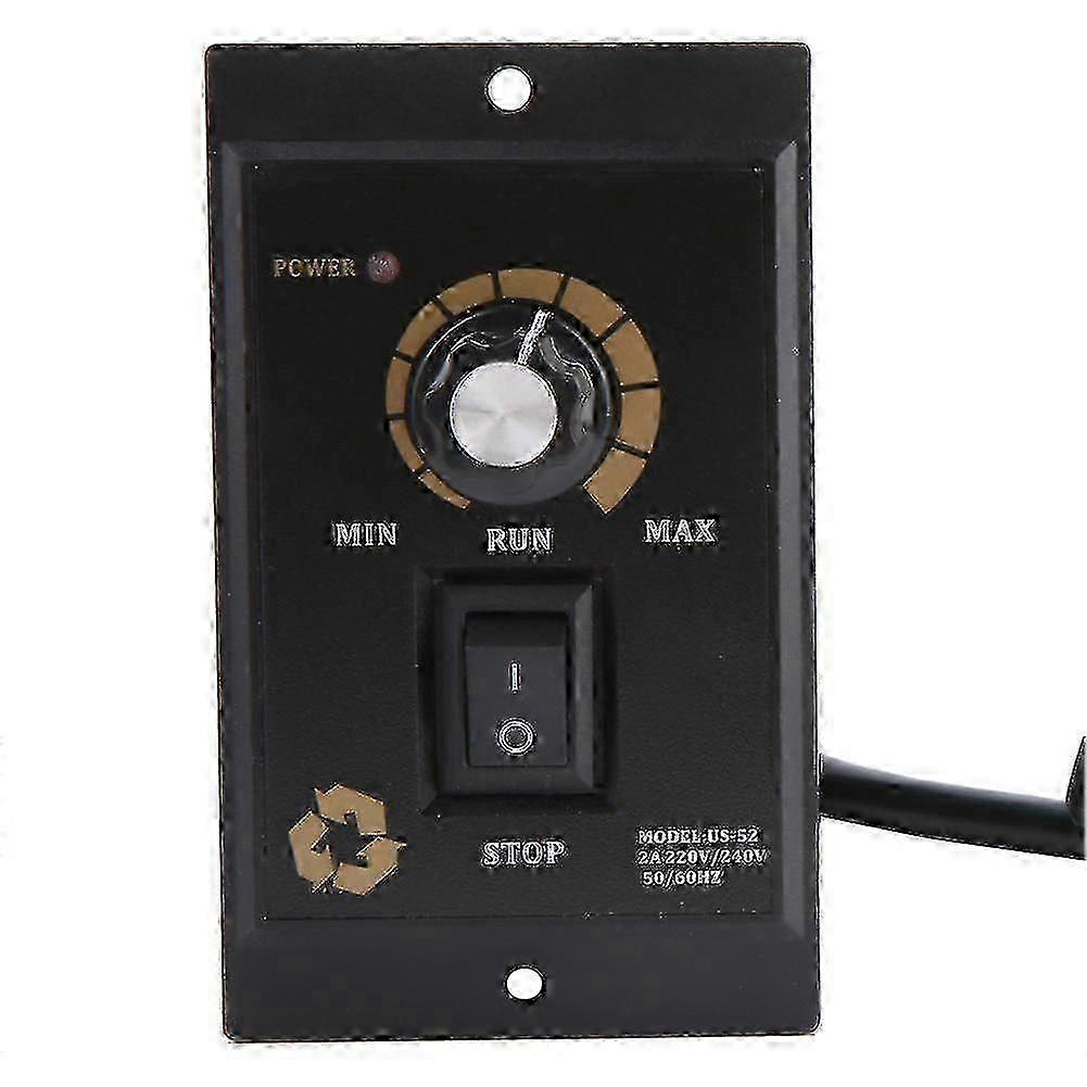 AC Motor Speed Controller 400W - Electric Motor Speed Regulator for AC 220V 5060Hz