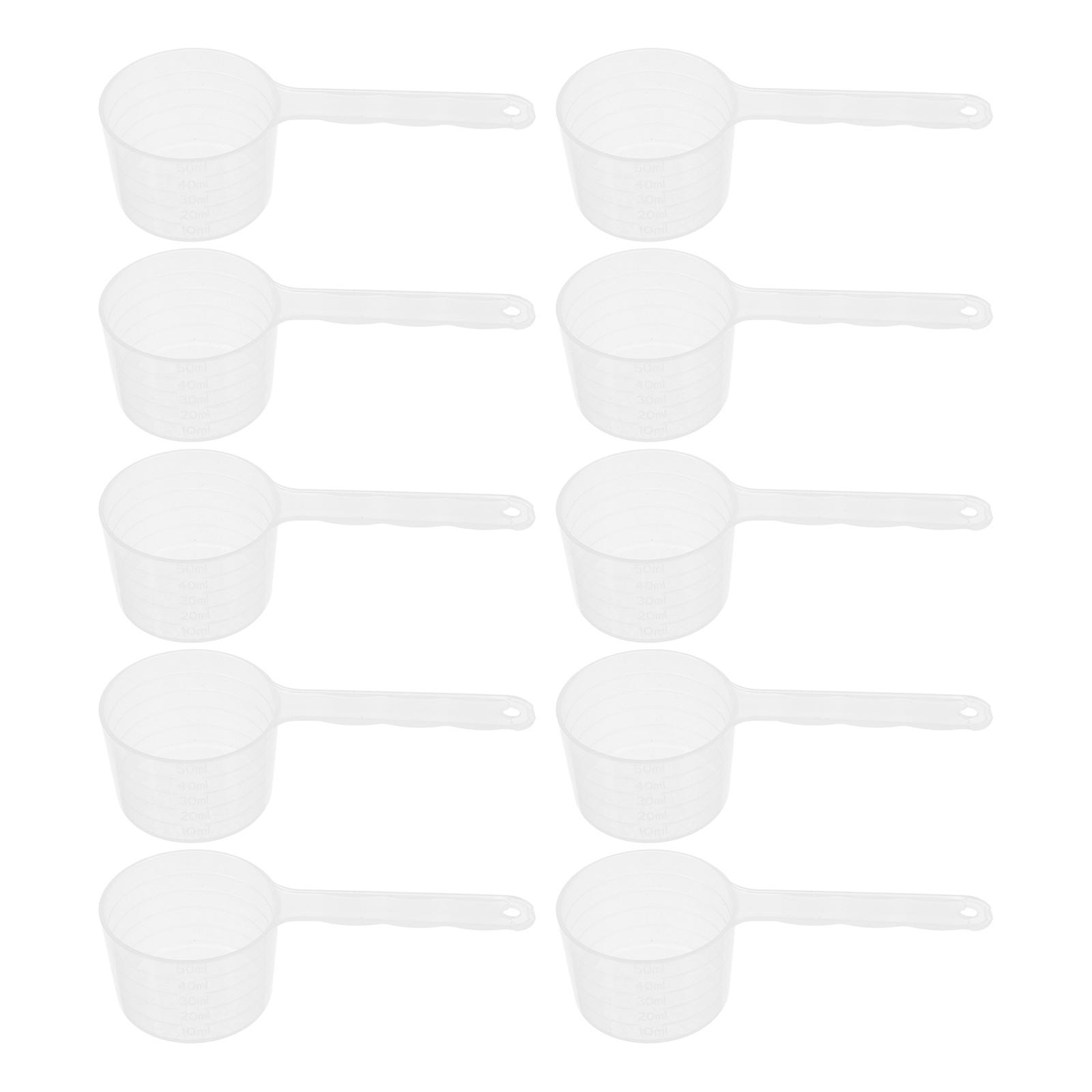 125 Pcs Measuring Scoops Coffee Bean Scoop Kitchen Use Simple Design Accurate Capacity