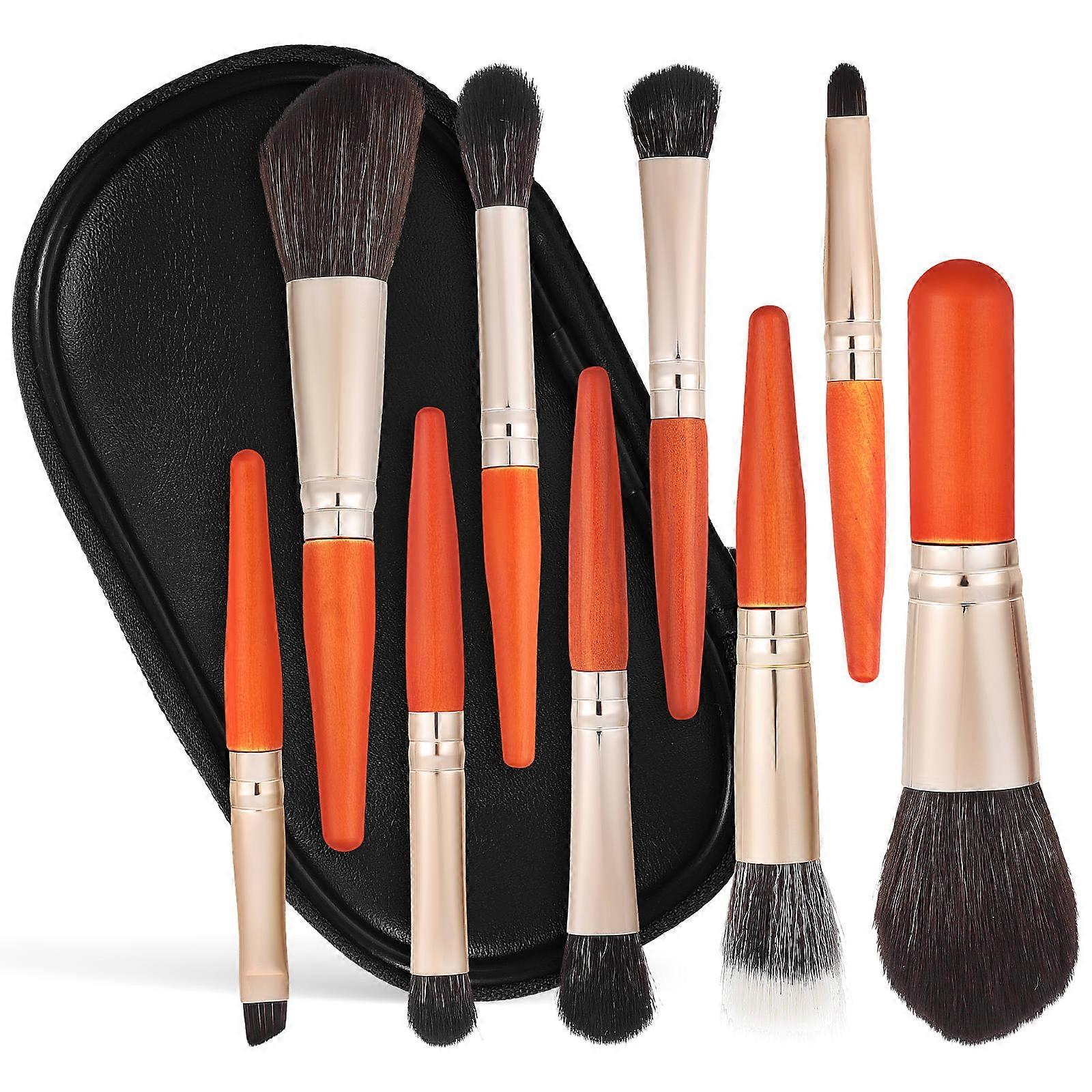Cosmetic Makeup Brush Set 27 Pcs With Case Assorted Color For Daily Makeup And Travel Perfect For Beginners And Professional Makeup Artists