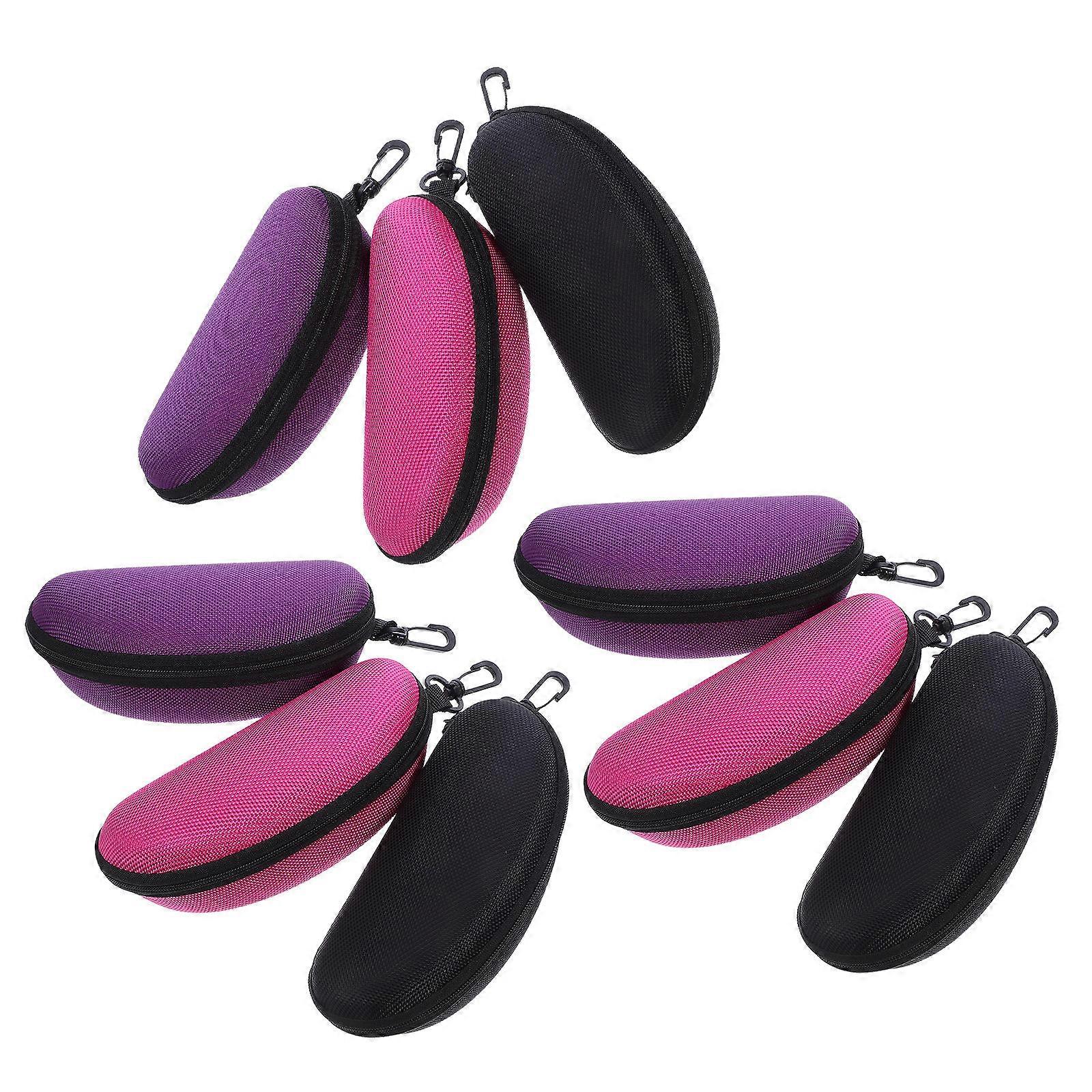 Portable Eva Waterproof Sunglasses Protective Case with 36Pcs and Carabiner