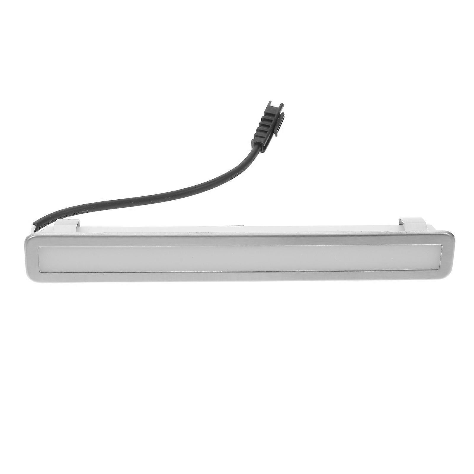 Range Hood Light LED Kitchen Hood Rectangle Bulb for Cooking Kitchen Range Hoods Plastic Silver High Brightness 1Set