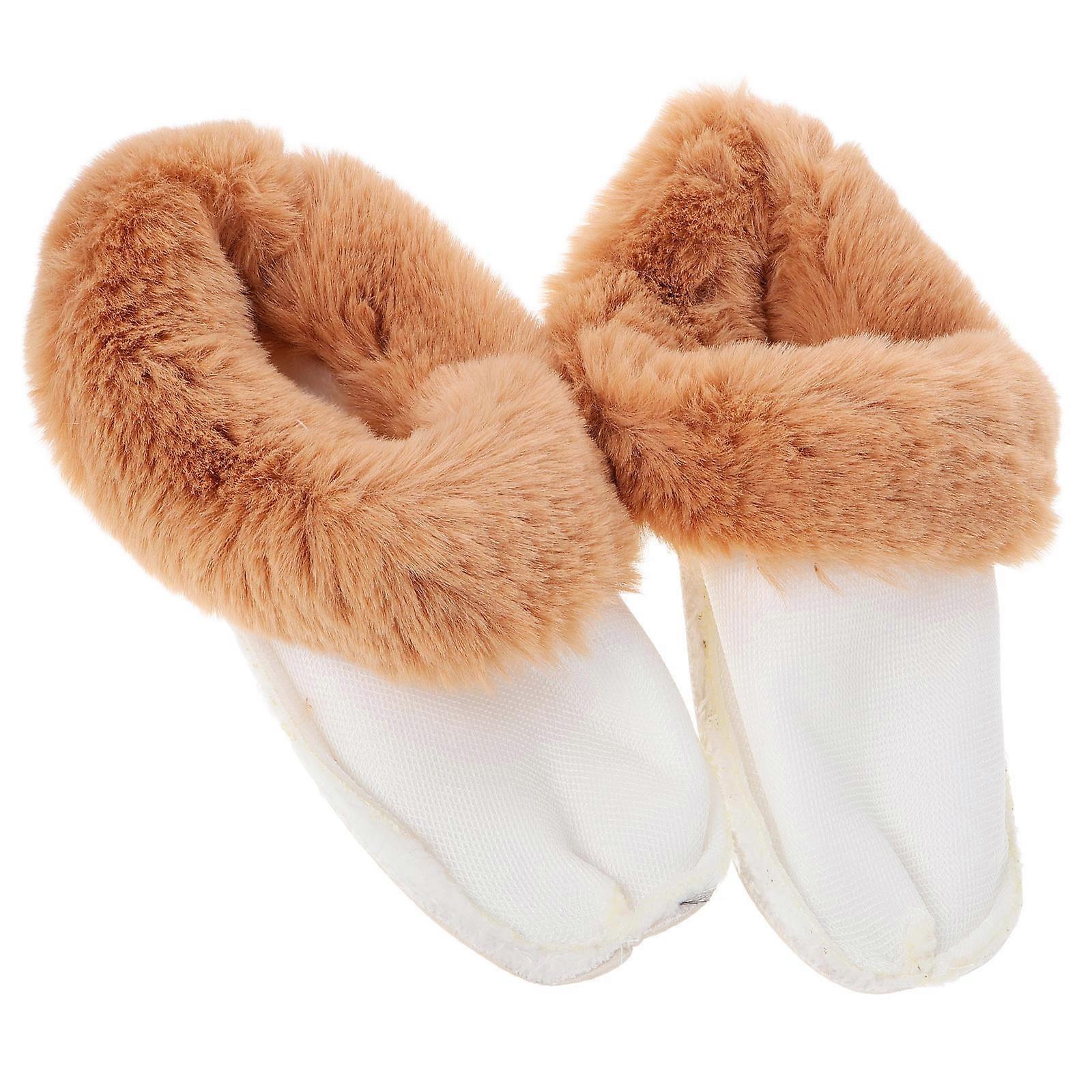 Fuzzy Shoe Inserts 1 Pair Removable Liner Replacement For Shoes Liners In Winter Season Size 42-43