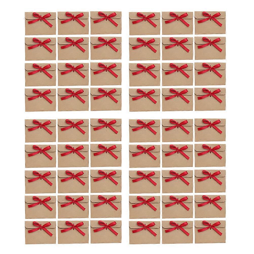 Wedding Envelope Bowknot Envelope for Gift Storage 150Pcs