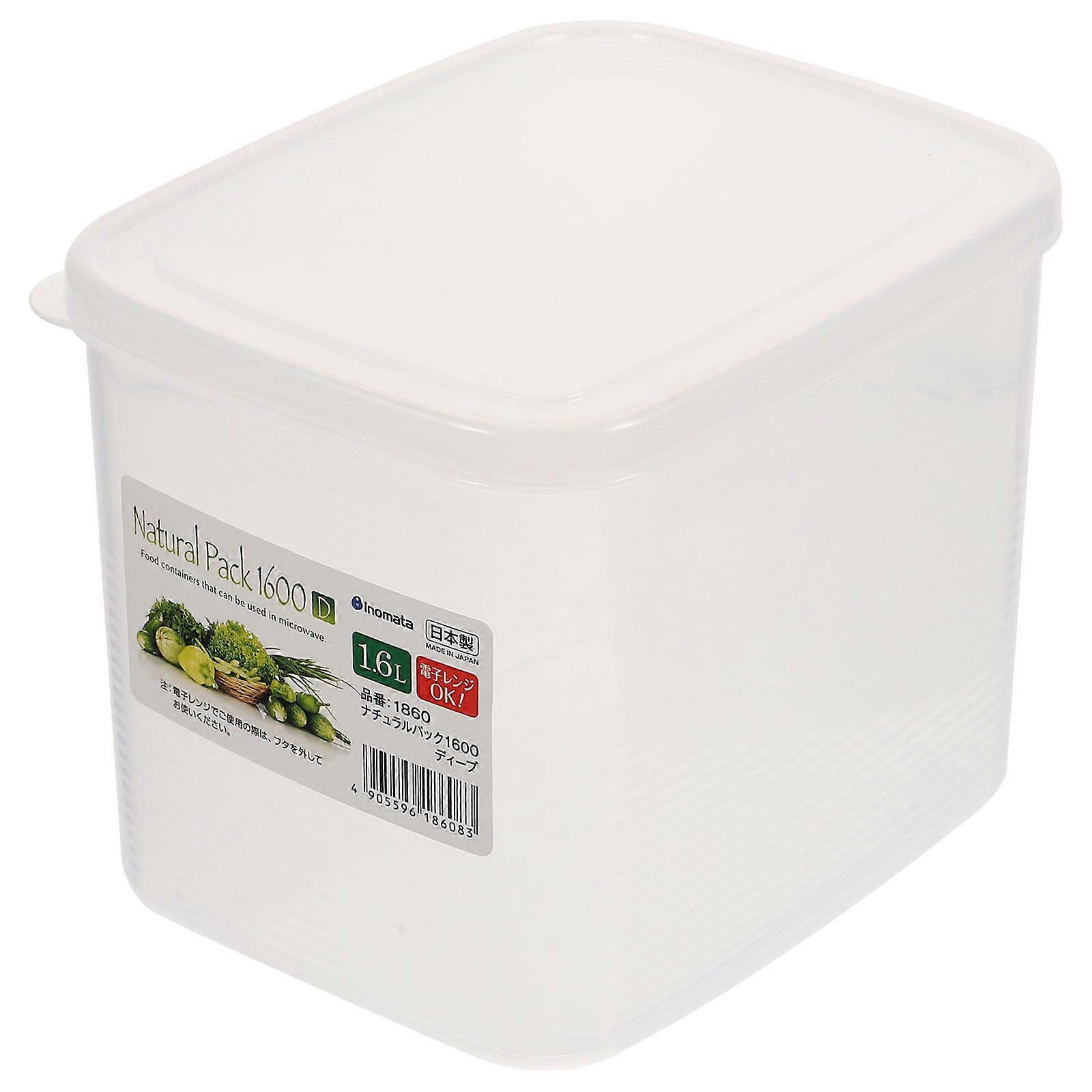 Household Bread Box Bread Container for Storage 4Pcs Transparent Plastic