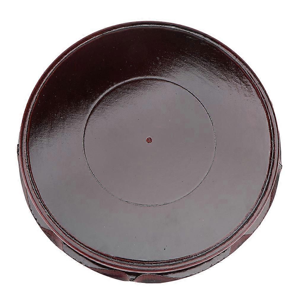 Flowerpot Stand for Holding Flowerpots with Rotatable Pieces Brown