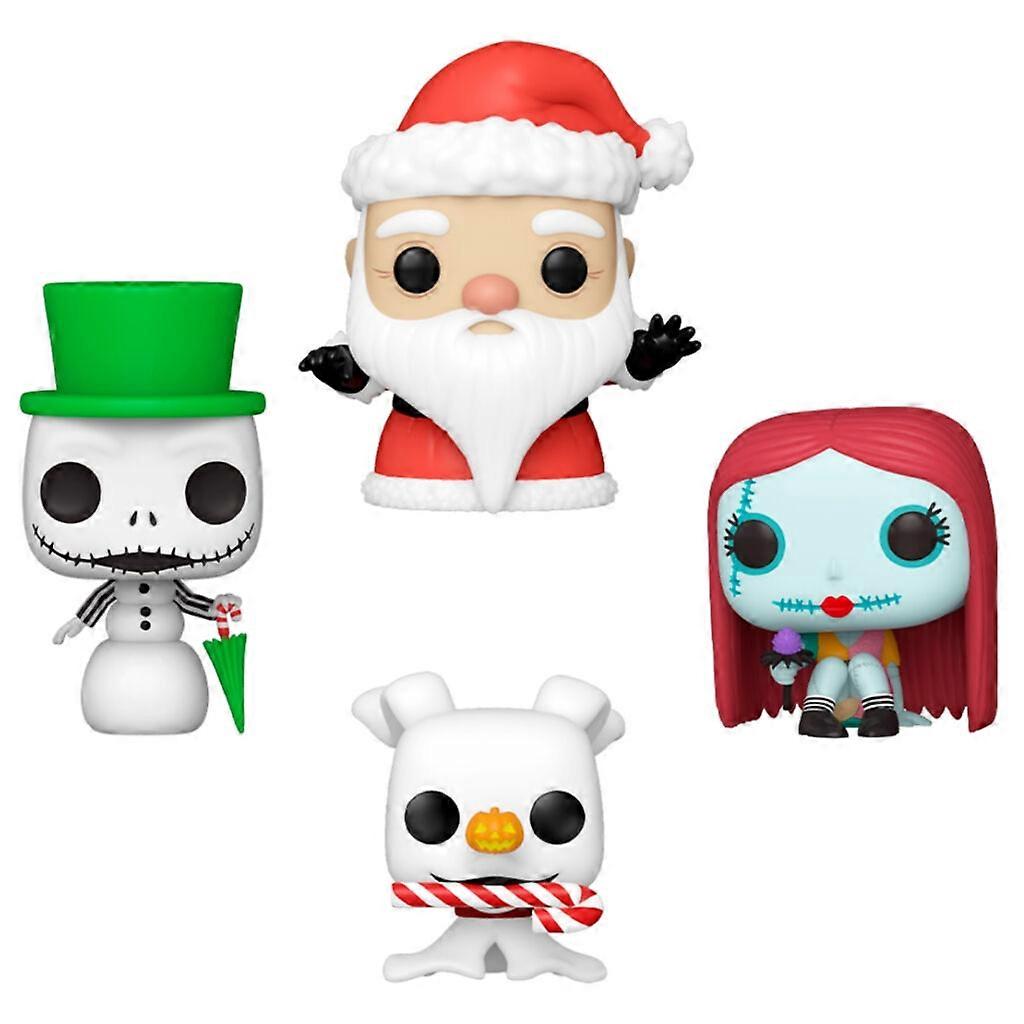 Disney Nightmare Before Christmas Pocket POP 4 Figure Pack