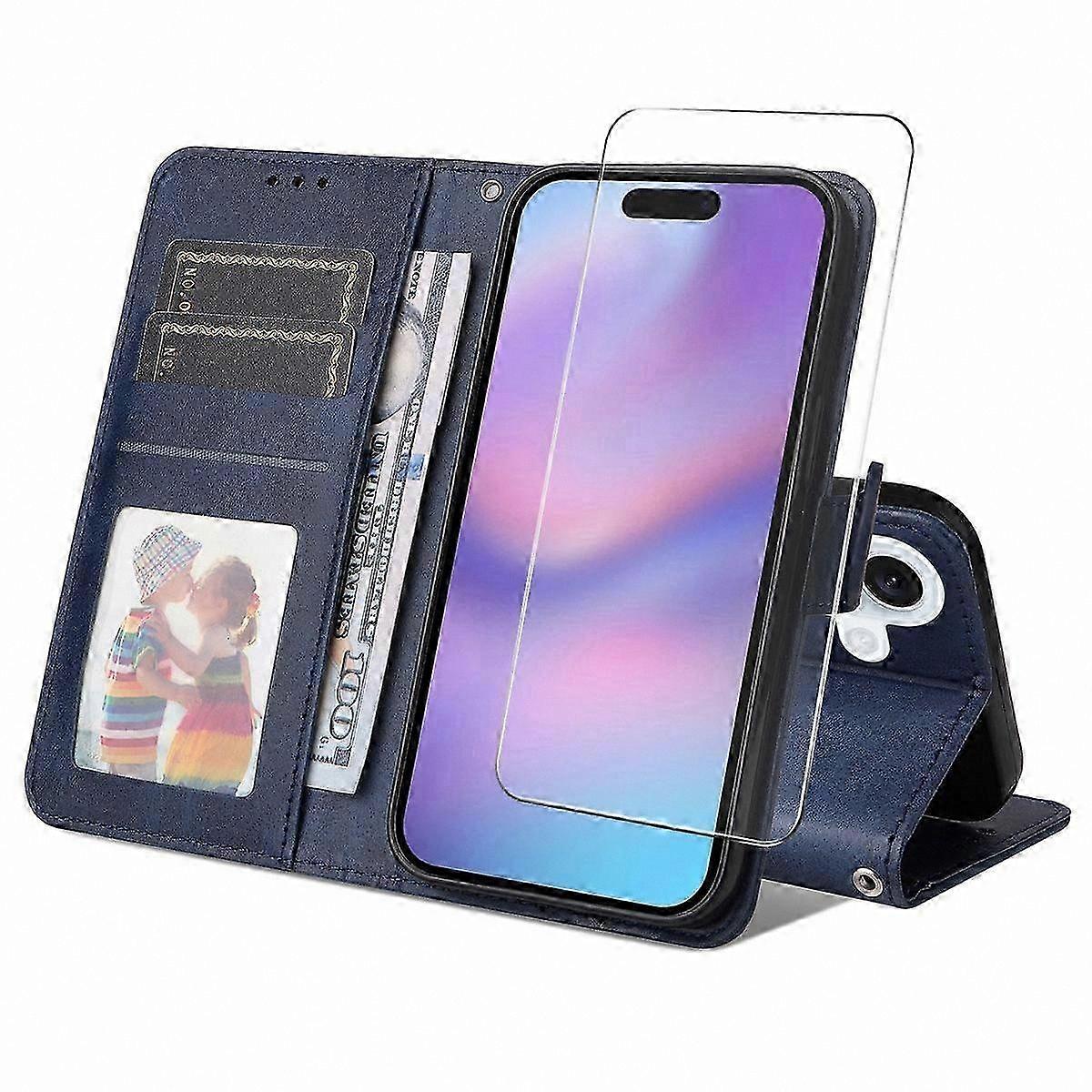 Leather Case with Screen Protector for Advanced Smartphones