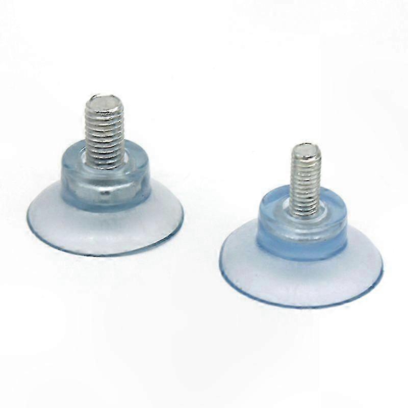 6 Pieces 30mm W/Thread M6x15mm Suction Cups