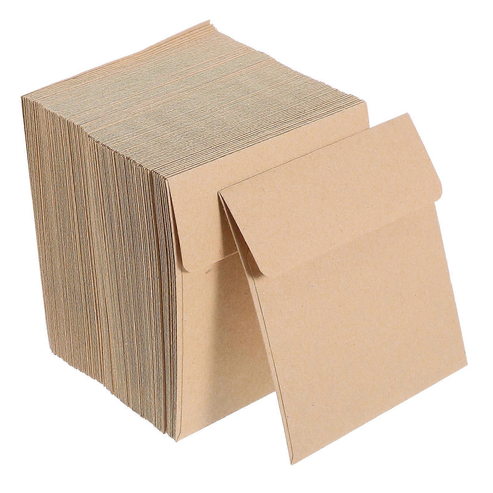 Small Envelopes Kraft Paper Envelopes for Storage Use 400Pcs Bulk