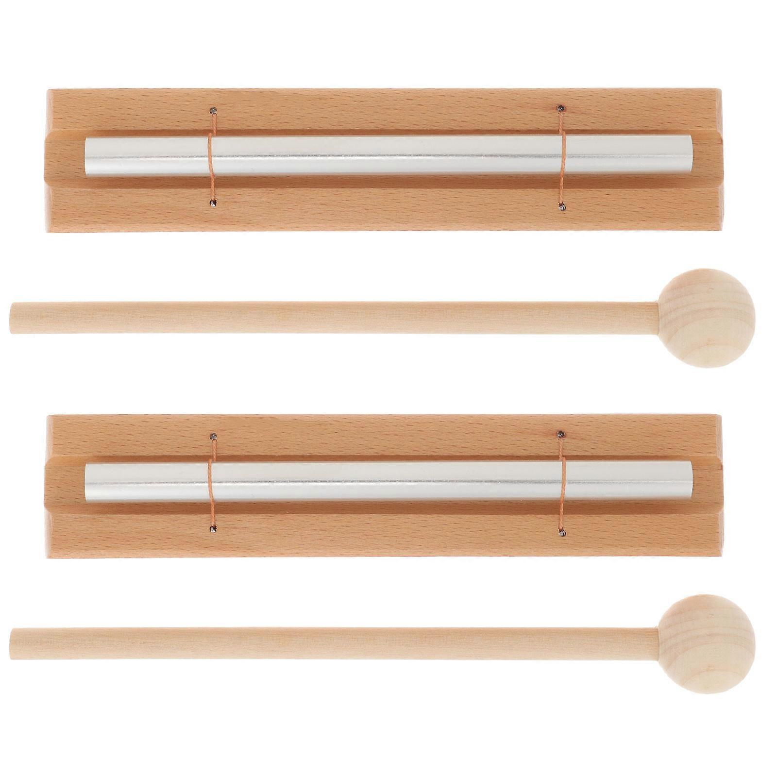 Classroom Meditation Chimes Mindfulness Hand Bell Chime Percussion Instrument 10Sets