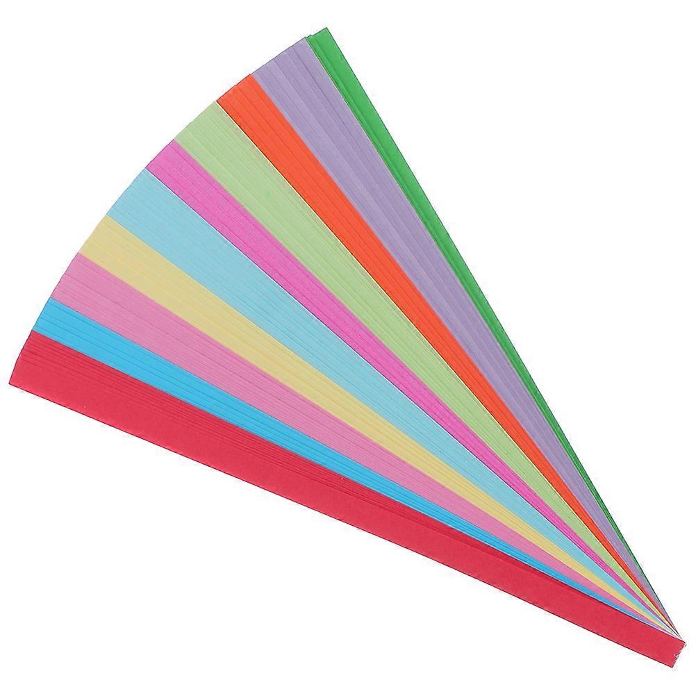 DIY Craft Paper Strips for Star Folding Featuring 3000Pcs Assorted Colors