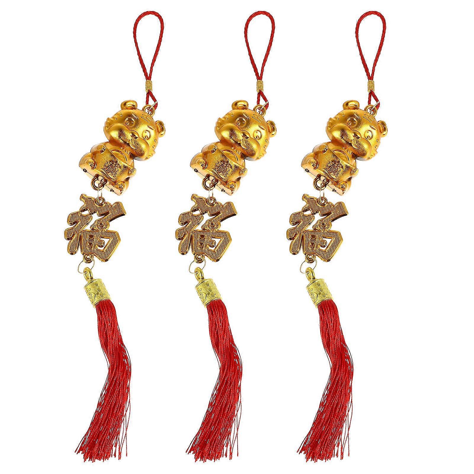 Pendant for Hanging Decor 9Pcs New Year Adornment Set