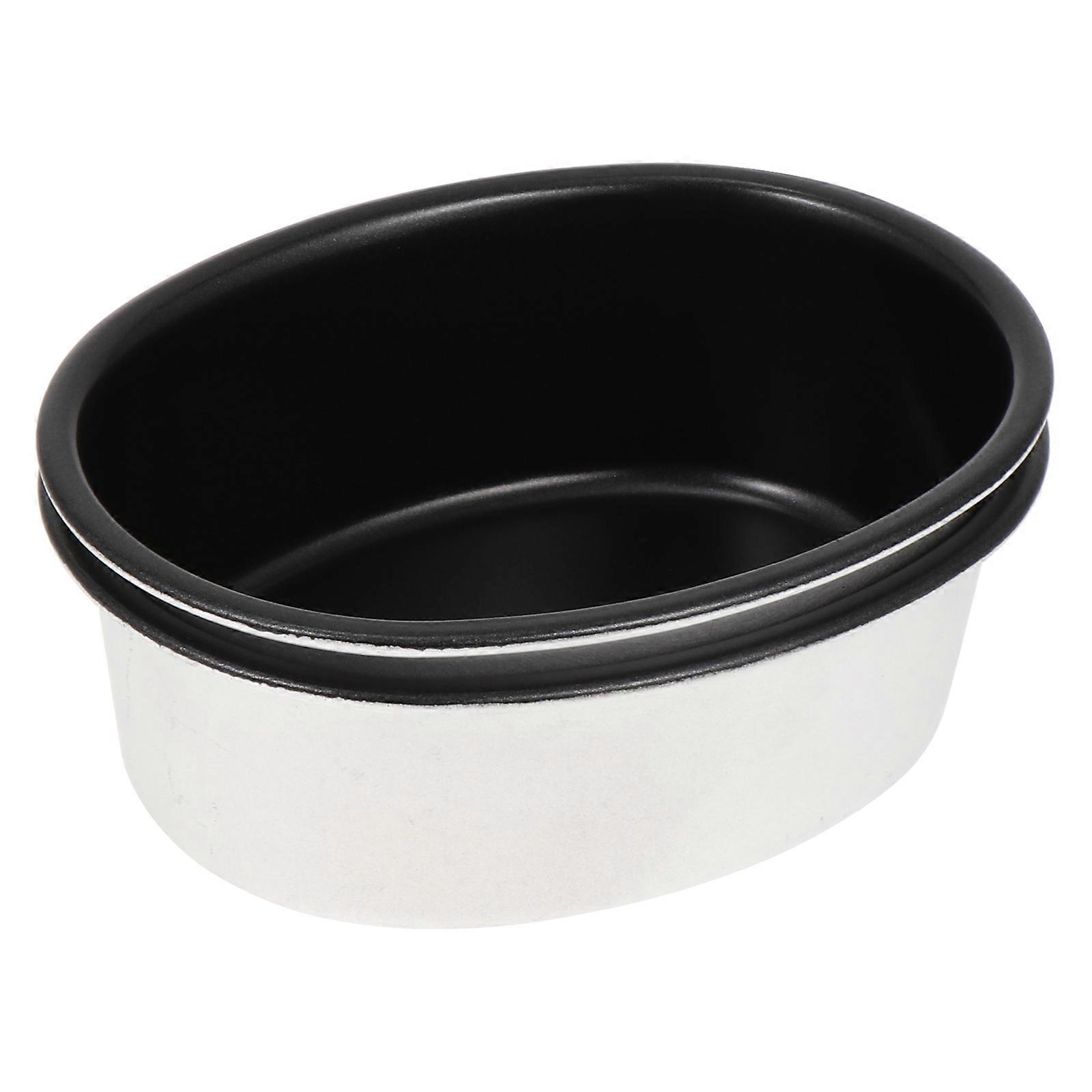 Oval Cake Mold for Baking 2Pcs Cheese Cheesecake Pudding Jelly Molds