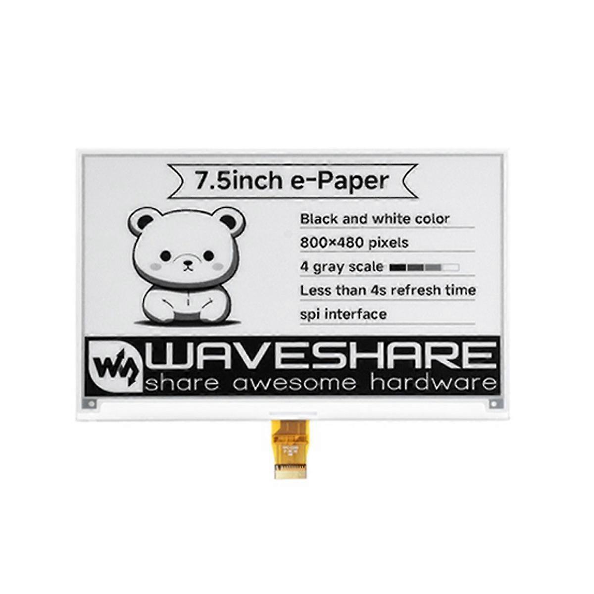  E-Ink Display 800x480 for Series Mainboard