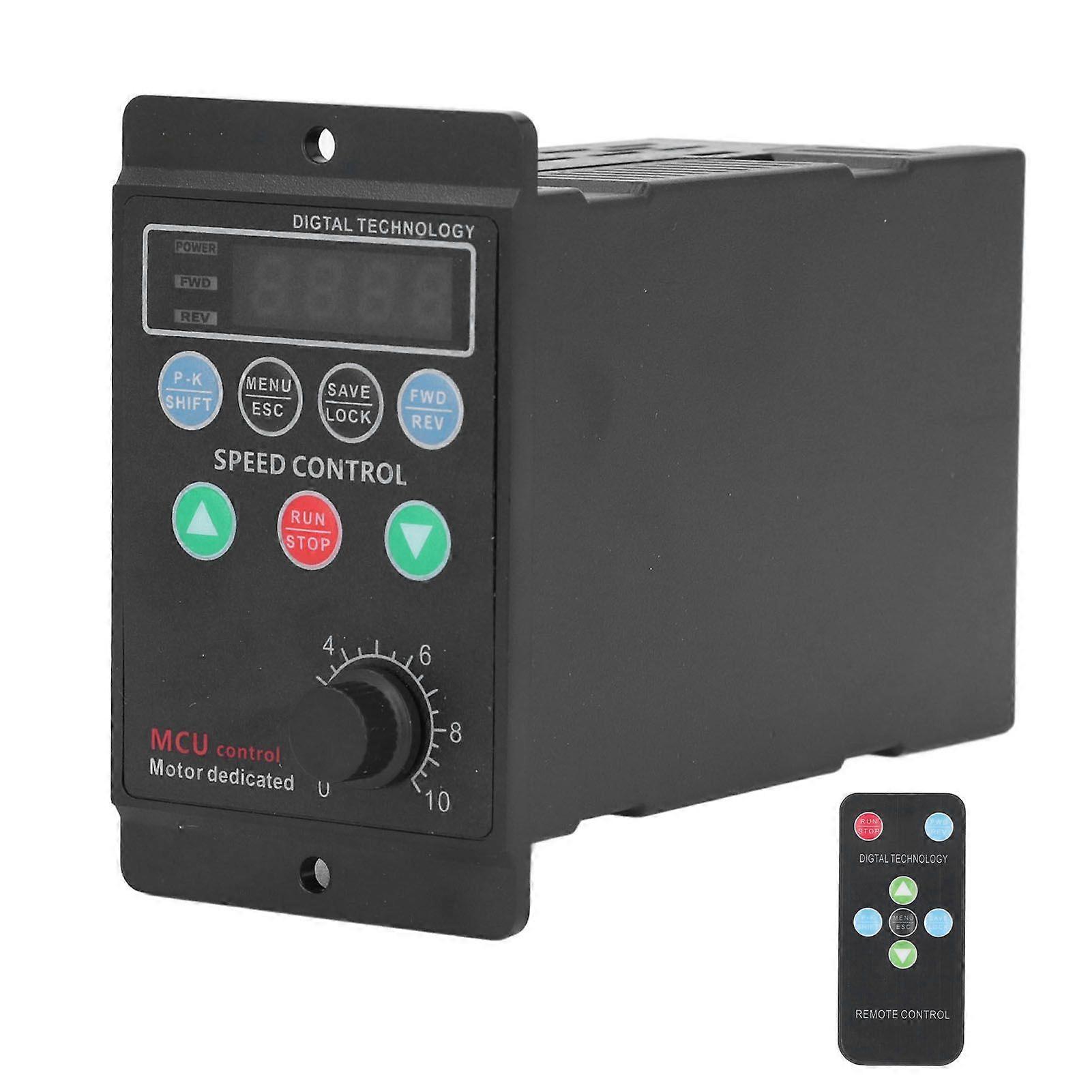 Variable Frequency Drive Controller 1PH 176-264V Input 3PH 0-220V Output Variable Frequency Drive Converter 750W