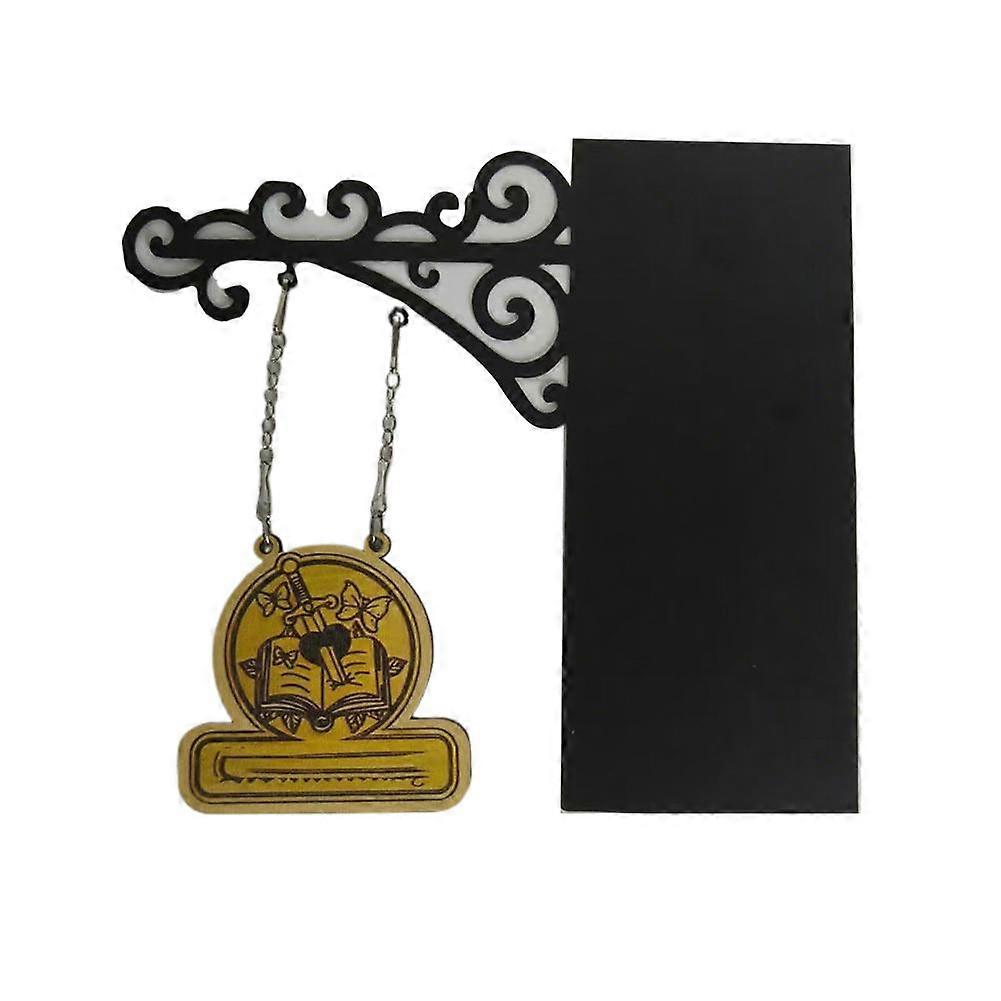 Metal Book Shelf Label Holder Alloy Rust Proof Corrosion Resistant Easy Install for Library School Archive Organization