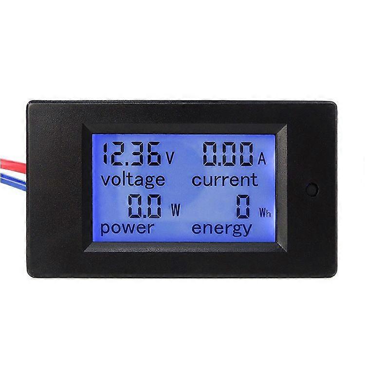 Voltmeter with LCD Display, 12V Ammeter Tester Indicator, Voltage Current Power