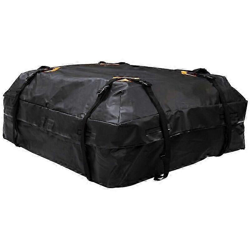 Journey In Style: Car Rooftop Cargo Carrier, 600D Waterproof Material, Flexible Installation, For Cars With Or Without Side Rails, Crossbars Or